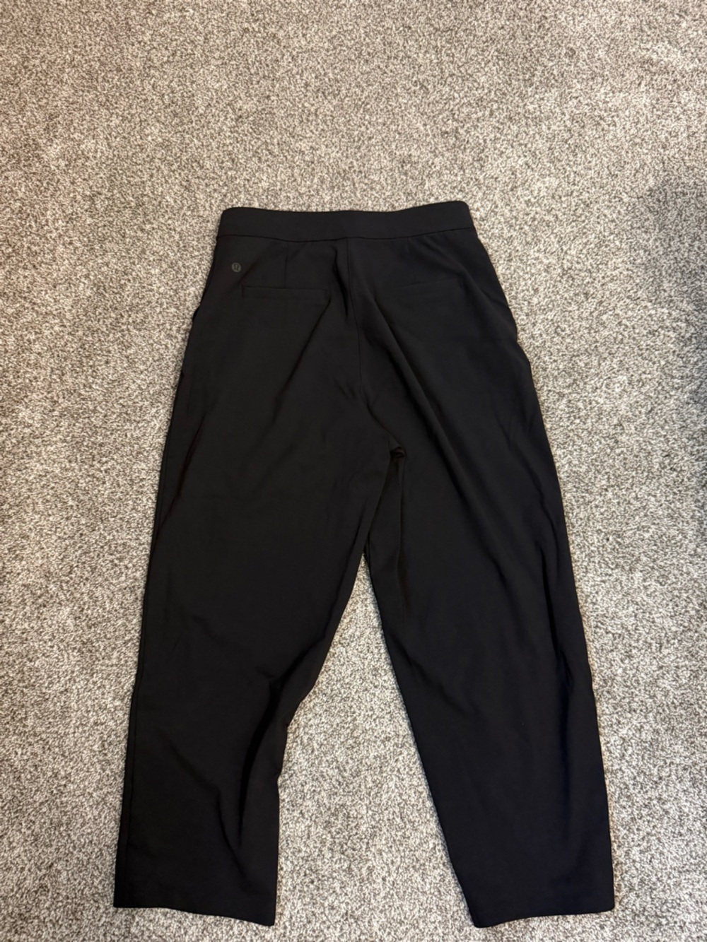 lululemon athletica Black Jogger-Style Track Pants